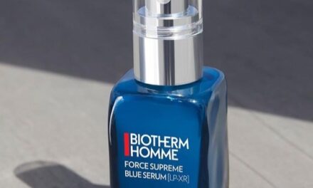 Biotherm Homme lancia il Force Supreme Blue Serum [LP-XR] dedicato alla skincare anti-age maschile