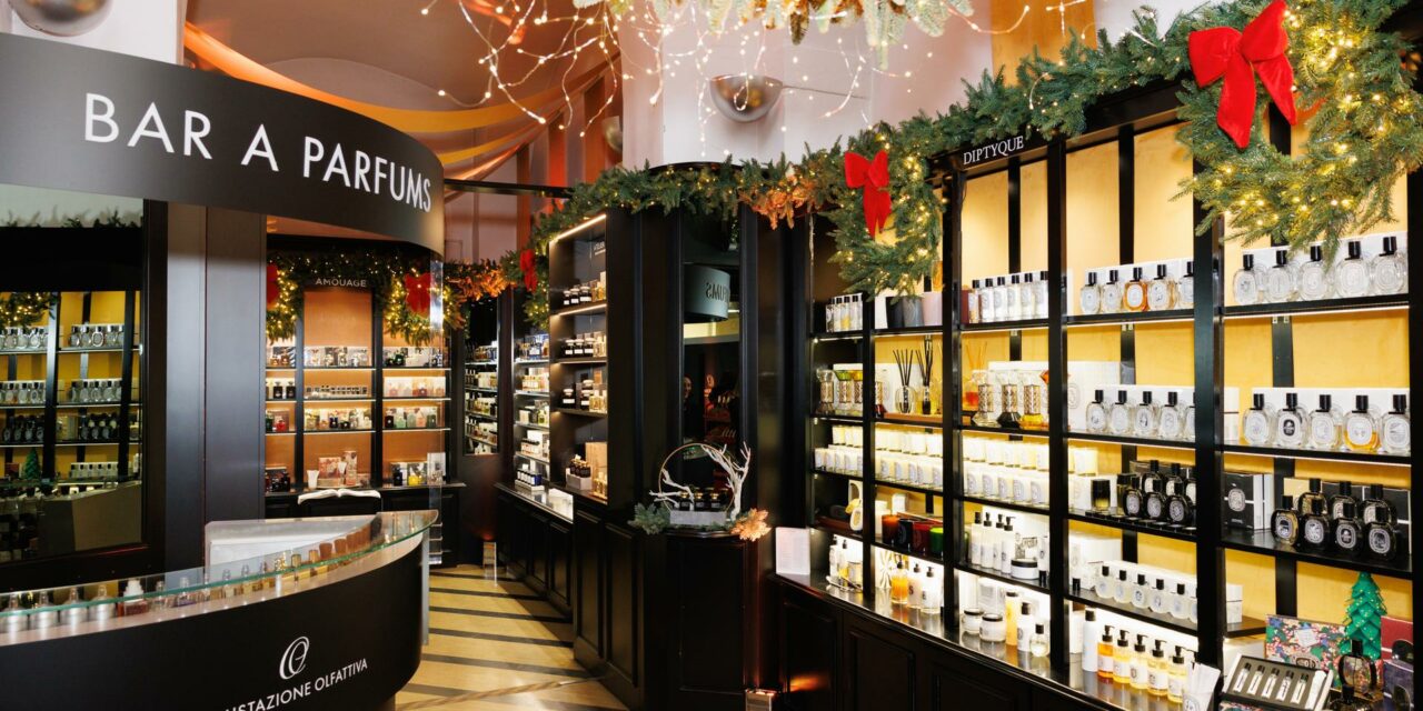 Olfattorio Bar à Parfums d’Italia di Torino inaugura le feste con l’evento”Essence of Christmas”