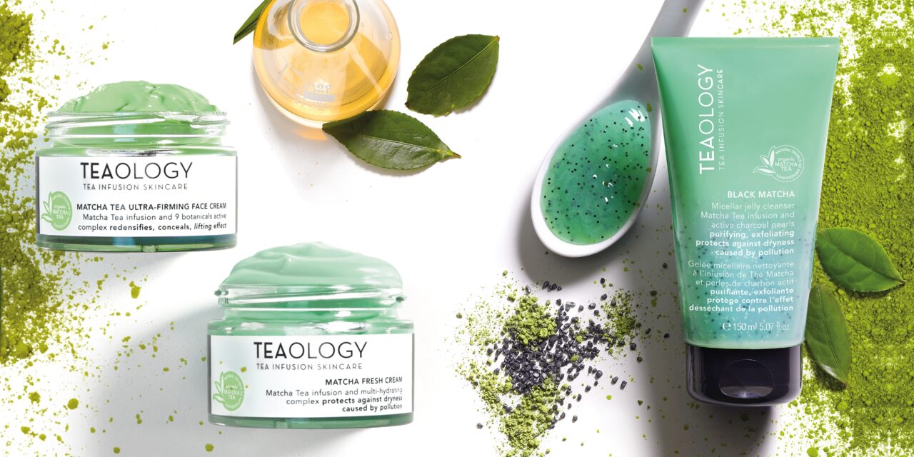 Teaology presenta la linea skincare a base di Tè Matcha